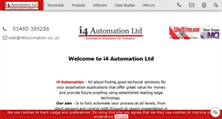 Desktop Screenshot of i4automation.co.uk